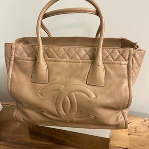 Chanel Lambskin Tote Bag
